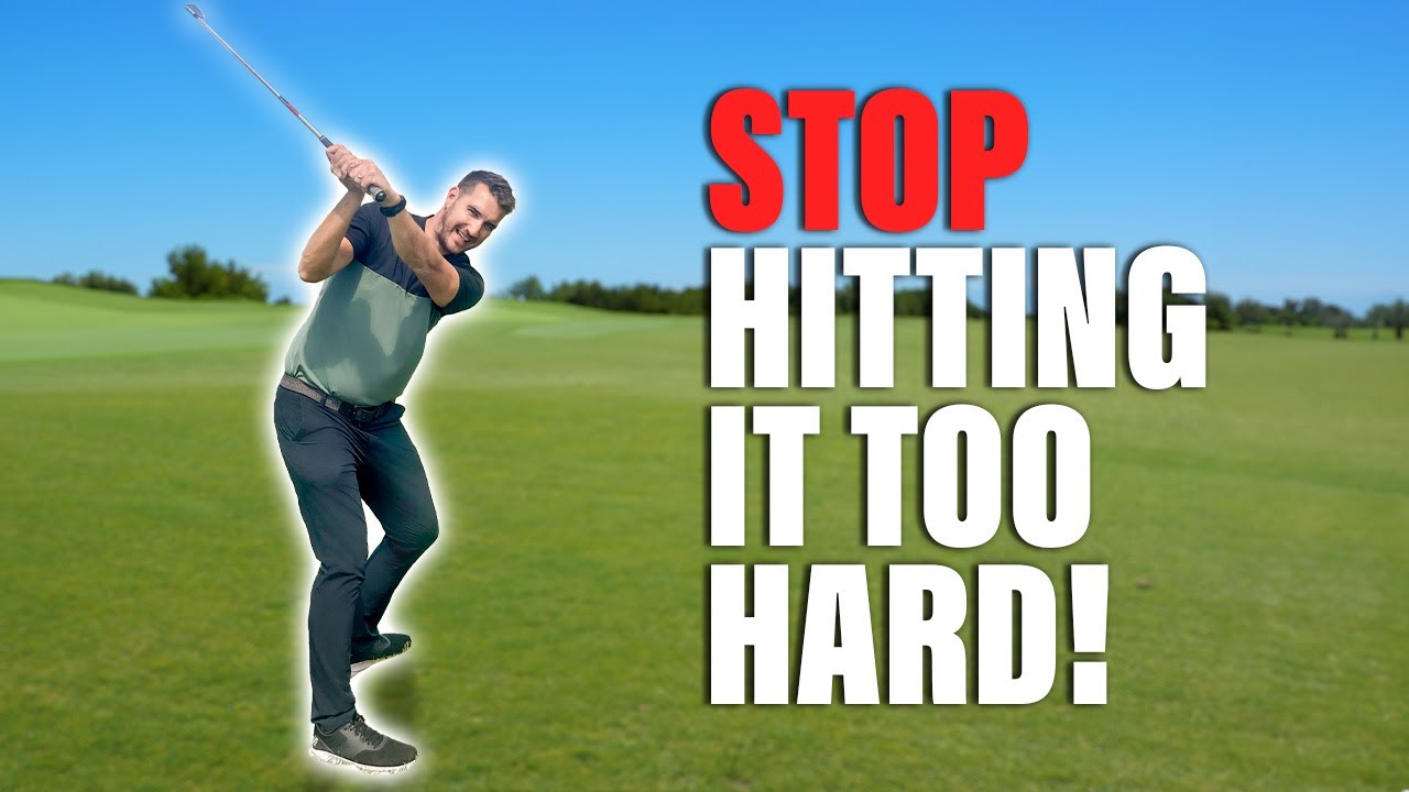 Create an Effortless Powerful Golf Swing without Hitting it Hard (Simple Drill) Create an Effortless Powerful Golf Swing without Hitting it Hard (Simple Drill)