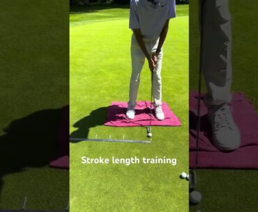 Vary lengths and vary tempos to help maximise your speed control #golfswing #golftips