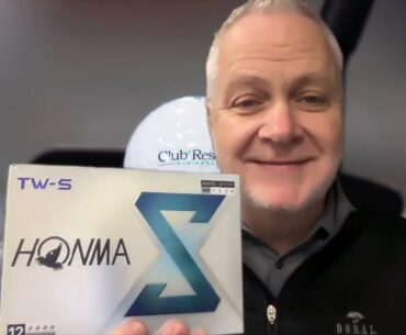 Unboxing the TW-S Golf Balls From Honma Golf