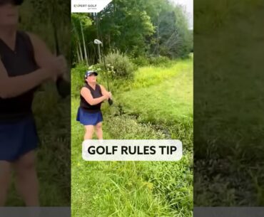 Golf Rules Tip | Pulling Up Grass #golf #rules #golfrules #rulesofgolf #golftips #golfswing #golfer