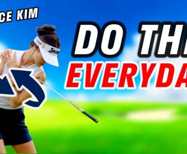 "This Is Why I Hit My Driver So STRAIGHT!" - Grace Kim