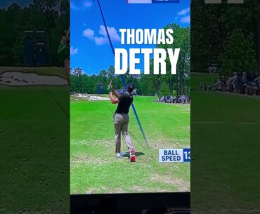 THOMAS DETRY Pure Silk! #pure #golflife #golf #golfswing #power #shorts #shortvideo #diy #tips #tgm