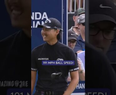 Min Woo Lee 191 MPH BALL SPEED 🤯