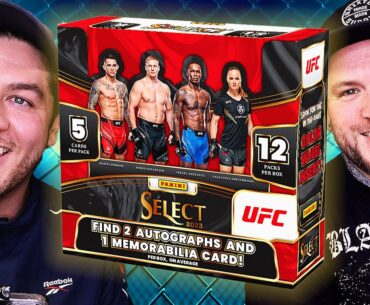 Are THESE the best SPORTS CARDS?! UFC PANINI HOBBY BOX! @JoelyChamber