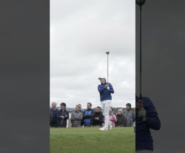Don’t worry, we all have this reaction to Matt Fitzpatrick’s ball striking #dunhilllinks ‌