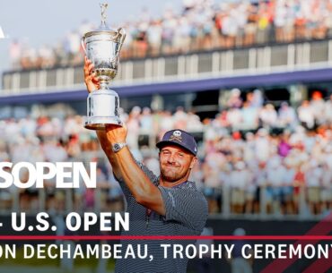 2024 U.S. Open Highlights: Bryson DeChambeau, Trophy Ceremony & Interview