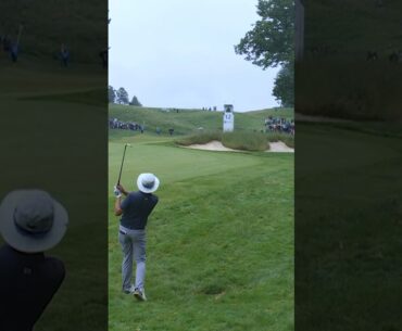 Joel Dahmen showing off the short game 👏