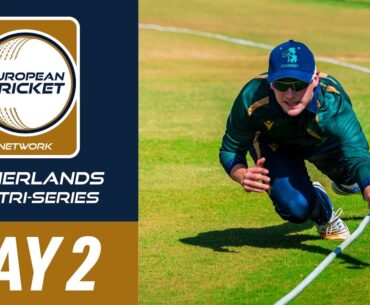 🔴 ECN Netherlands T20I Tri-Series, May 2024 | Day 2 | Netherlands vs Ireland | 19 May 2024