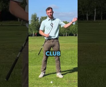 Strategy for improving strike whilst out playing: shorten the swing and play well within yourself