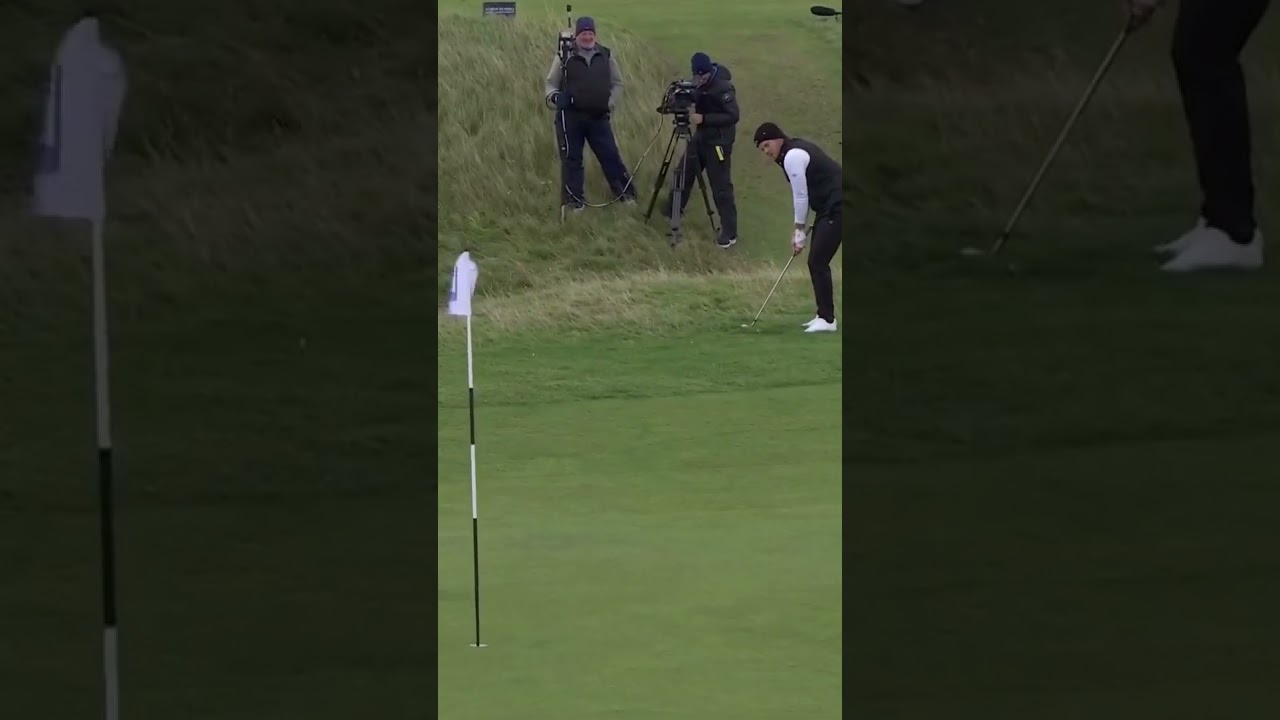 Danny Willett hits a great chip on the 5th at the Old Course during the 2021 #dunhilllinks 😍 Danny Willett hits a great chip on the 5th at the Old Course during the 2021 #dunhilllinks 😍