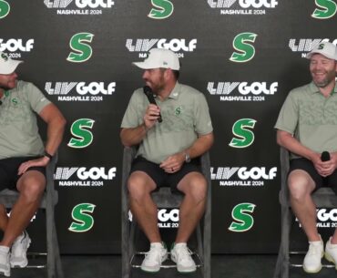Stinger GC Thursday Press Conference 2024 LIV Golf Nashville