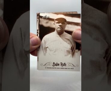 2016 Leaf Babe Ruth #thehobby #whodoyoucollect #packbreak #packopening #baseballcards #baberuth #mlb