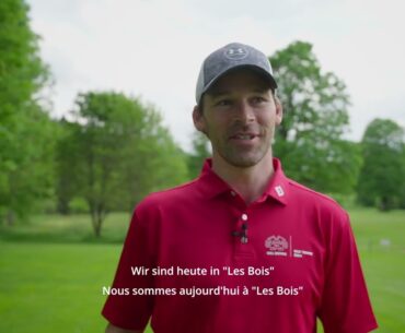 Martin Filander beim EHCB Golfturnier