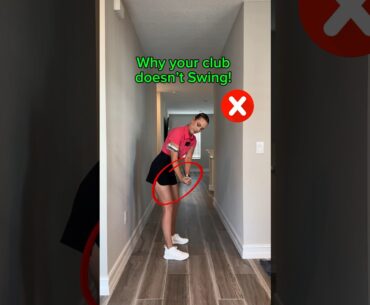 The KEY to a smooth golf swing #golf #swing #golftip #golfinstruction