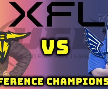 UFL Playoffs XFL Conference San Antonio Brahmas vs St Louis Battlehawks