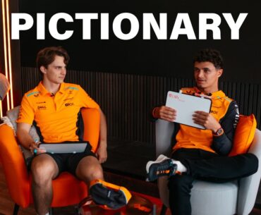 Lando Norris and Oscar Piastri Play Pictionary!