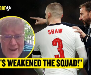 Adrian Durham CALLS OUT Southgate For Bringing An Injured Luke Shaw DESPITE Having Ben Chilwell! 👀😡