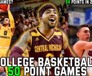 College Basketball 50+ Point Games