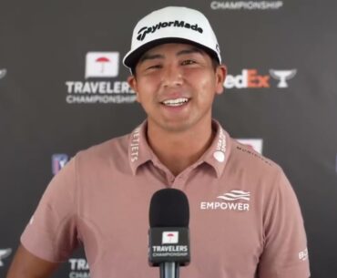 Kurt Kitayama Thursday Interview 2024 Travelers Championship
