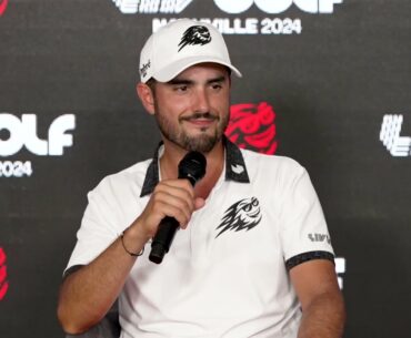 Abraham Ancer Friday Press Conference 2024 LIV Golf Nashville  · Round 1