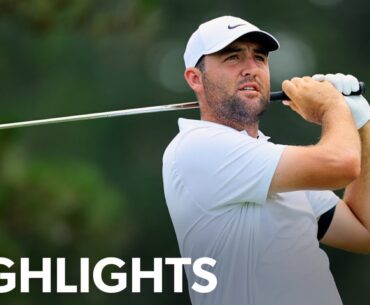 Scottie Scheffler moves within two of the lead | Round 2 highlights | Travelers