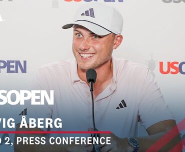 Ludvig Åberg: 2024 U.S. Open Press Conference | Round 2