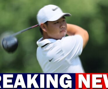 TOM KIM OPENS 2-SHOT LEAD AT TRAVELERS CHAMPIONSHIP! TPC RIVER HIGHLANDS 🏌🏽GOLF PGA TOUR NEWS