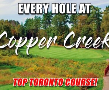HIGHLY RATED Toronto Public Golf Course Vlog | Copper Creek Golf Club