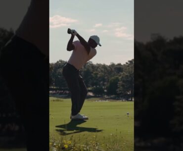 2024 Us Open Tiger Woods New Amazing Swing Motion & Slow Motion