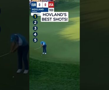 WHICH was Viktor Hovland's BEST shot? 🔥