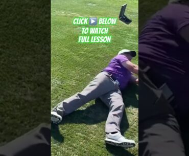 Understanding the golf swing. Arms versus body. How to release the club with proper timing & power.
