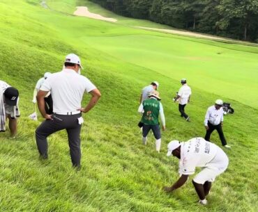 KPGA 코오롱한국오픈 Kolon Korea open golf championship 4R Out of bounds  최진호 Choi Jinho 프로