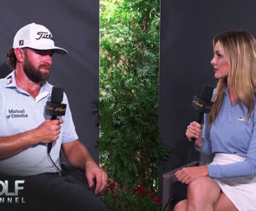 Cameron Young: 'Can't say I was expecting' to break 60 at Travelers Championship | Golf Channel
