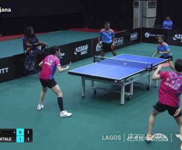 Kim Woojin/Yoo Siwoo vs Manush Utpalbhai Shah/Diya Parag Chitale | XD QF | WTT Contender Lagos 2024