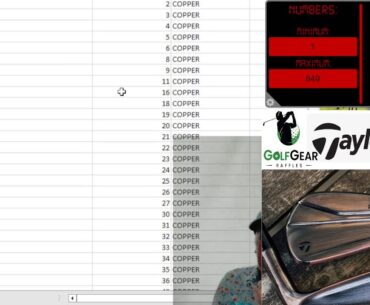 LIVE DRAWS FOR THE MOTOCADDY, COPPER P-790 AND SO MUCH MORE