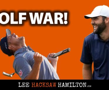 PGA and Scottie Scheffler at war with LIV and Bryson DeChambeau
