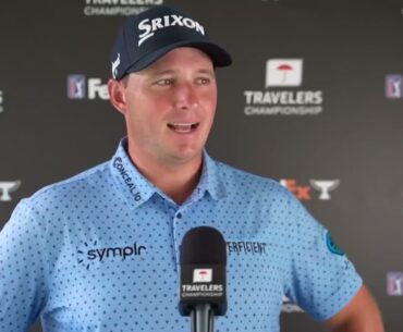 Sepp Straka Sunday Flash Interview 2024 Travelers Championship © PGA Tour