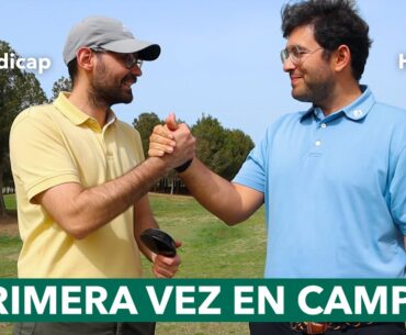PRIMERA VEZ en el CAMPO de GOLF con 4 CLASES | Daniel Mateos