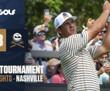 Bryson DeChambeau And John Catlin Take It Low At Nashville | Full Round Highlights