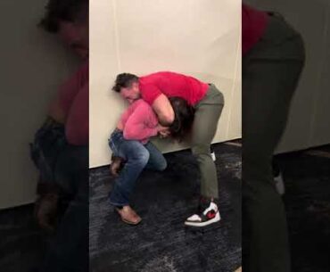 AJ Styles BODY SLAMS LA Knight at Wrestlemania media day; WWE brawl
