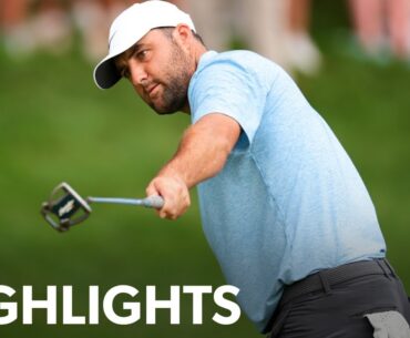 Scottie Scheffler wins in a playoff | Round 4 highlights | Travelers | 2024