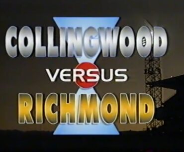 Channel Seven AFL Foster's Cup 1994 Collingwood vs Richmond Highlights