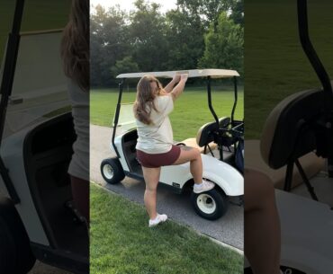 What girls really mean when they say they golf