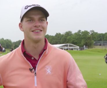 Topamateur Van der Vight speelt 3de KLM Open. 'Niet iedereen krijgt de kans om hier te spelen'
