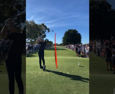 Perfect Fade by Carlos Ortiz on the 11th Hole at Liv Adelaide