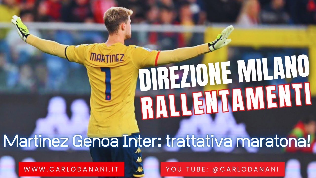 MARTINEZ all’INTER? NON ANCORA! Col GENOA trattativa maratona: i possibili scenari. E il Venezia? MARTINEZ all'INTER? NON ANCORA! Col GENOA trattativa maratona: i possibili scenari. E il Venezia?