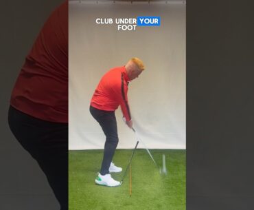 Miss the Shaft | Fix the Over the Top Downswing #golf #golftips #golfswing  #golfdrills