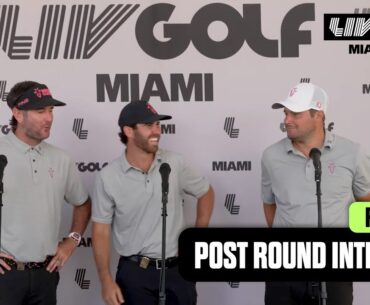 POST-ROUND INTERVIEW: RangeGoats Giving Away (Literal) Goats | LIV Golf Miami
