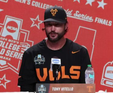 2024 Men's College World Series Championship Game 2 Tennessee Postgame Press Conference