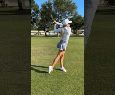Karin Hart #golf #golfer #golfswing #shorts